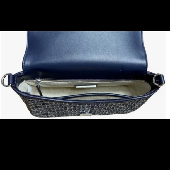 Brand New Tory Burch Denim Thea Crossbody Bag - Picture 5 of 5